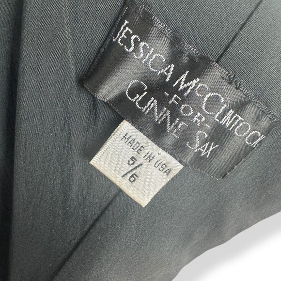 Gunne Sax Jessica McClintock Strapless Dress Womens Size 5 Corset Y2K Whimsigoth - Picture 8 of 16